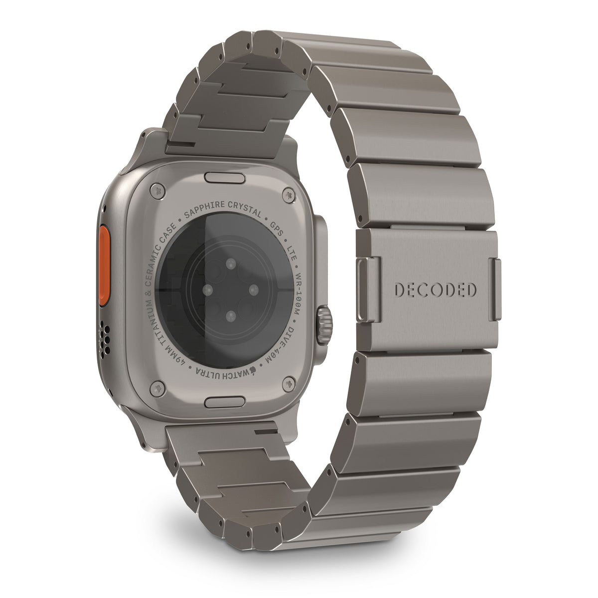 Decoded Titanium Watch Band for Apple Watch Ultra & 44–49mm