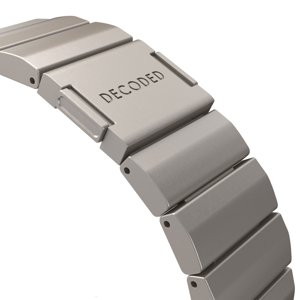 Decoded Titanium Watch Band for Apple Watch Ultra & 44–49mm