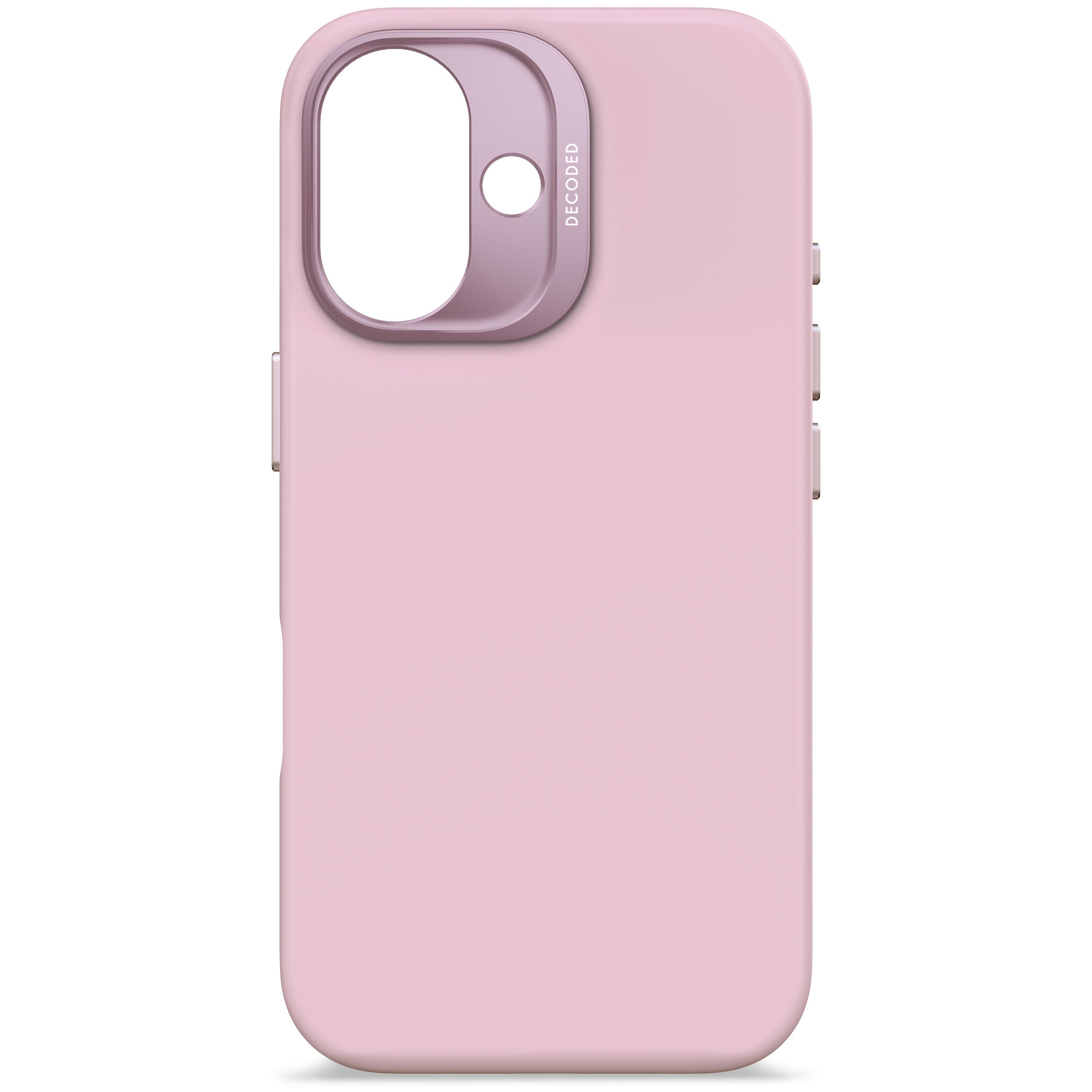 Lilac Purple Silicone Case for iPhone 16