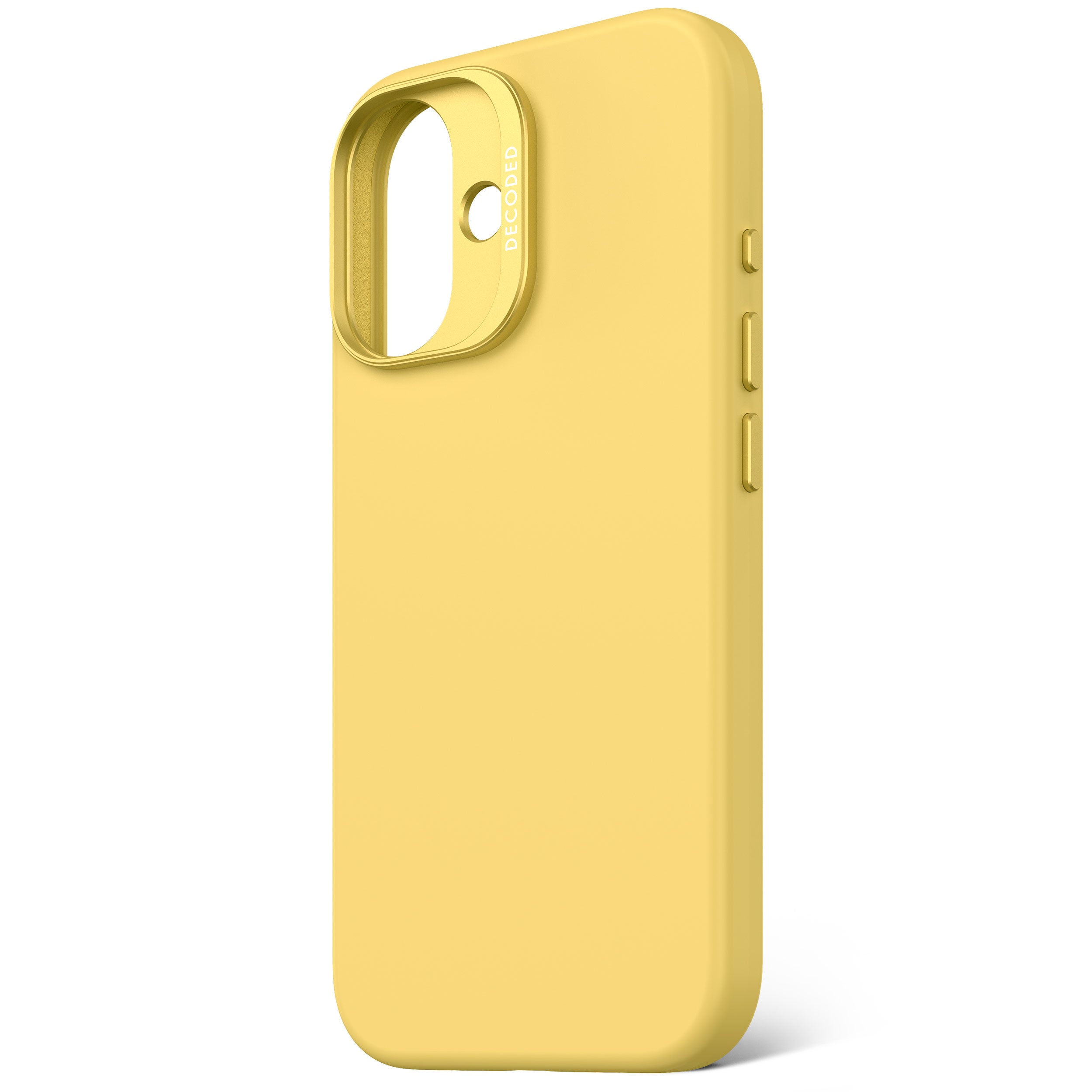 Popcorn Yellow Silicone Case for iPhone 16