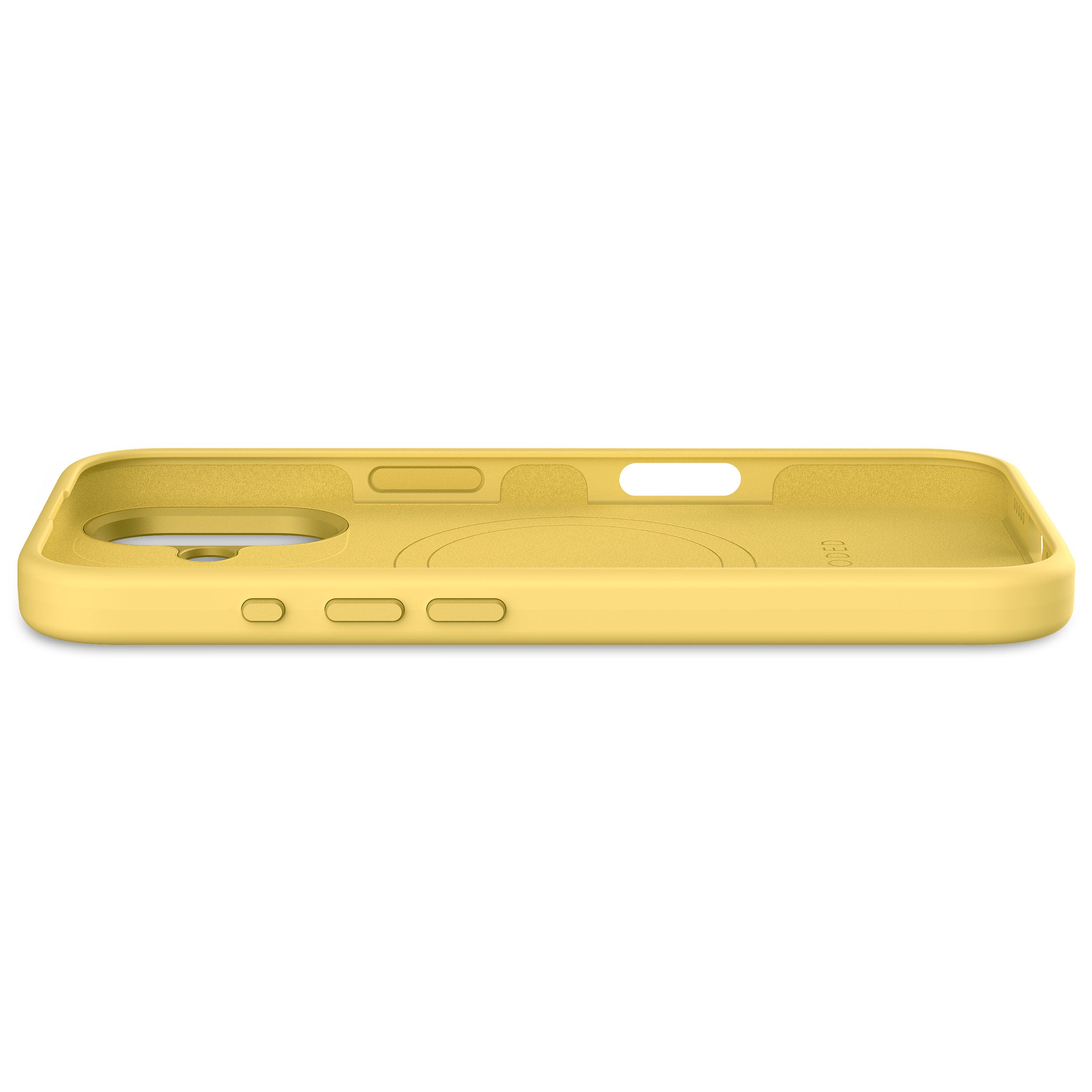 Popcorn Yellow Silicone Case for iPhone 16