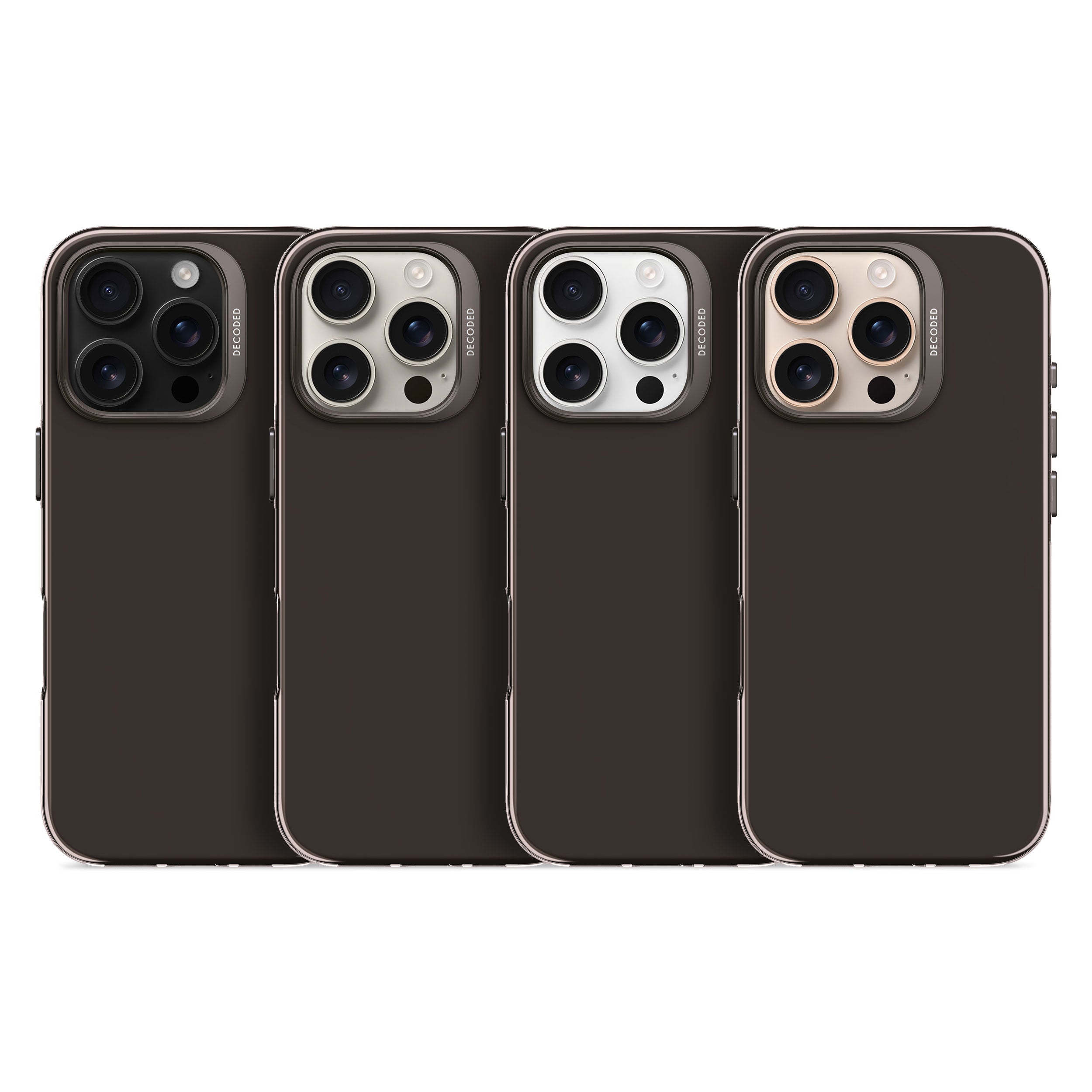 Decoded Resin Back Cover for iPhone 16 Pro