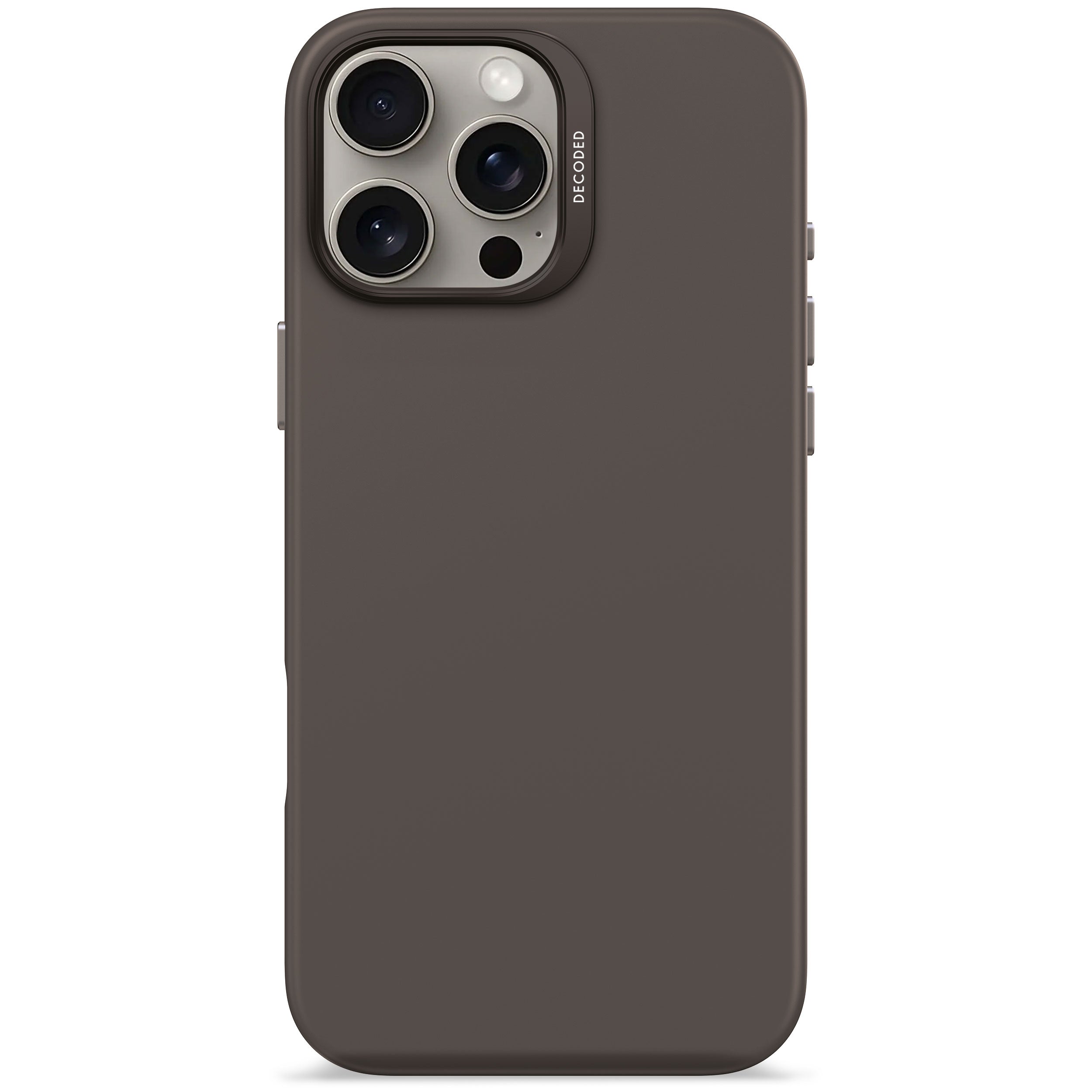 Phantom Black Silicone Case for iPhone 16 Pro Max