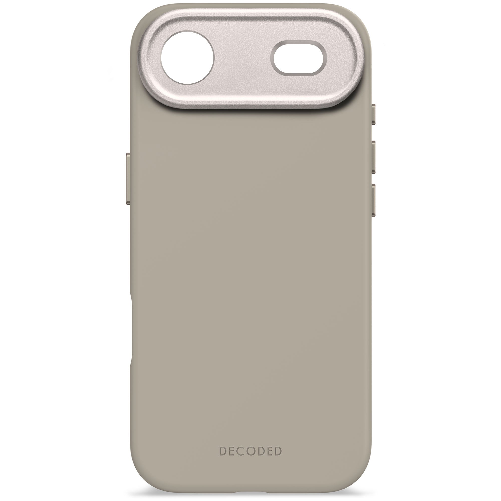 Soft Taupe Silicone Case for iPhone Air – MagSafe Compatible, Antimicrobial Protection