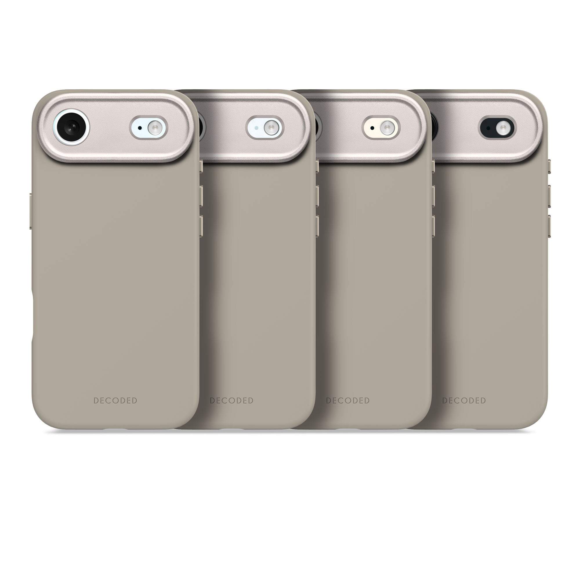 Soft Taupe Silicone Case for iPhone Air – MagSafe Compatible, Antimicrobial Protection