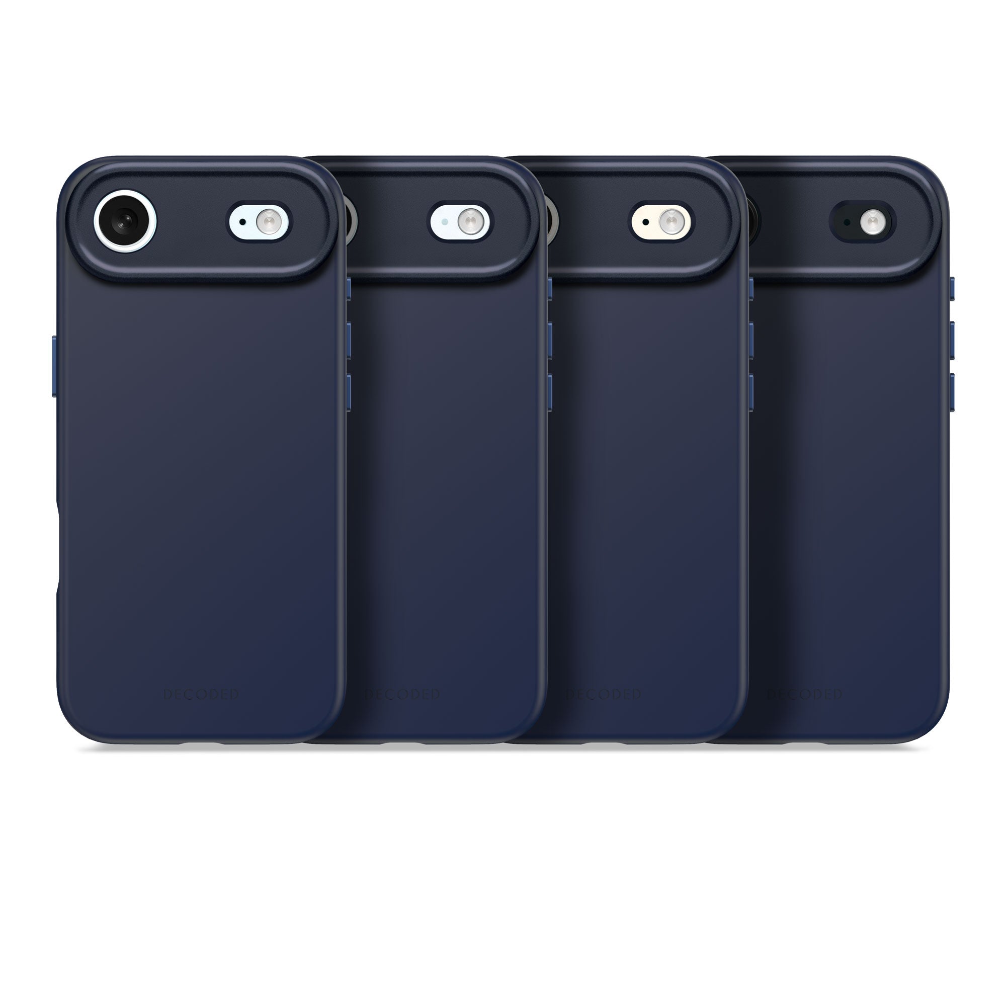 True Navy Silicone Case for iPhone Air – MagSafe Compatible, Antimicrobial Protection