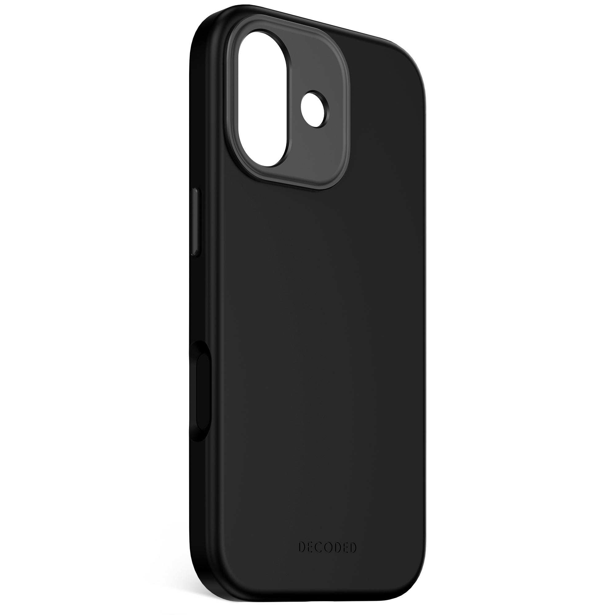 Phantom Black Silicone Case for iPhone 17 with MagSafe & Antimicrobial Protection