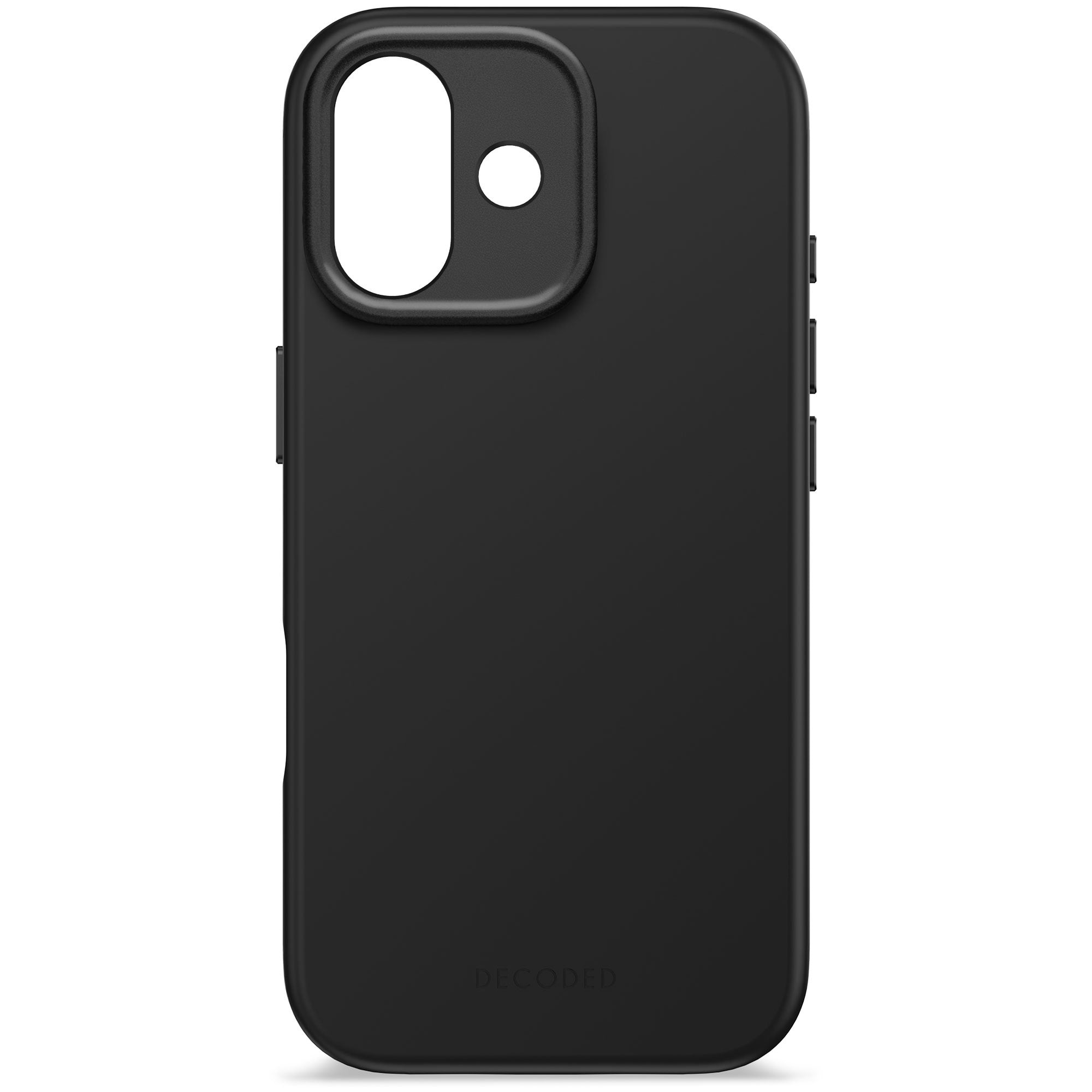 Phantom Black Silicone Case for iPhone 17 with MagSafe & Antimicrobial Protection