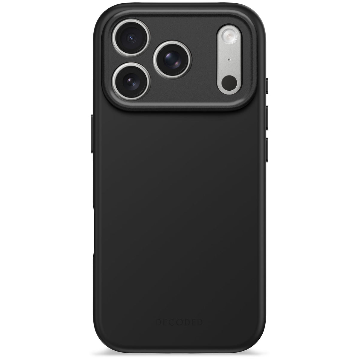Decoded Phantom Black Silicone Case for iPhone 17 Pro