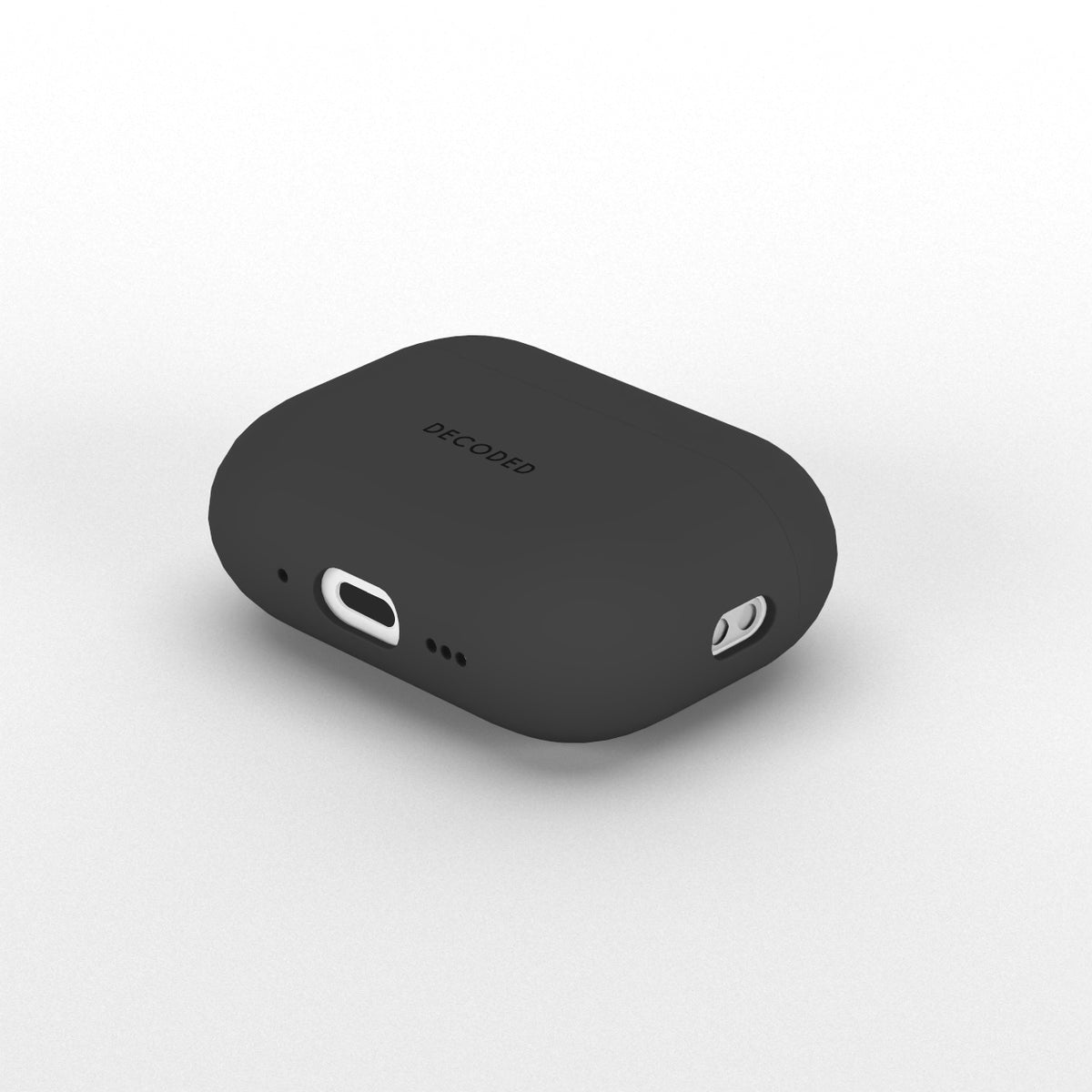 Decoded Black Silicone Protective Case for AirPods Pro 3