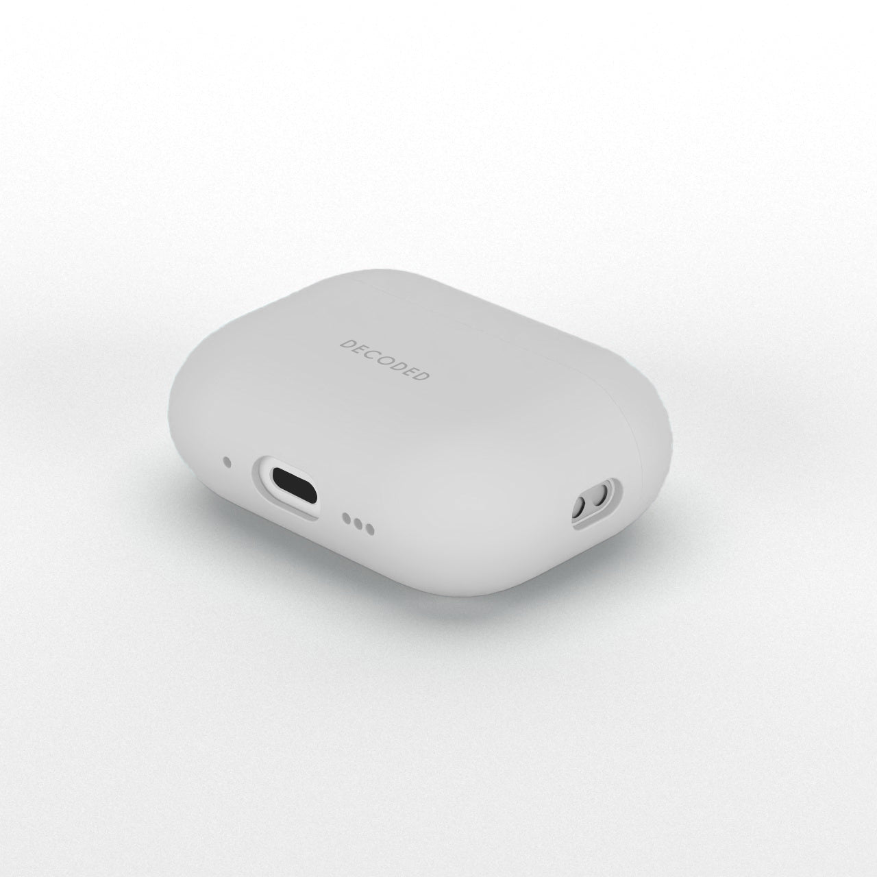 Grey Silicone Protective Case for AirPods Pro 3 – MagSafe & Wireless Charging