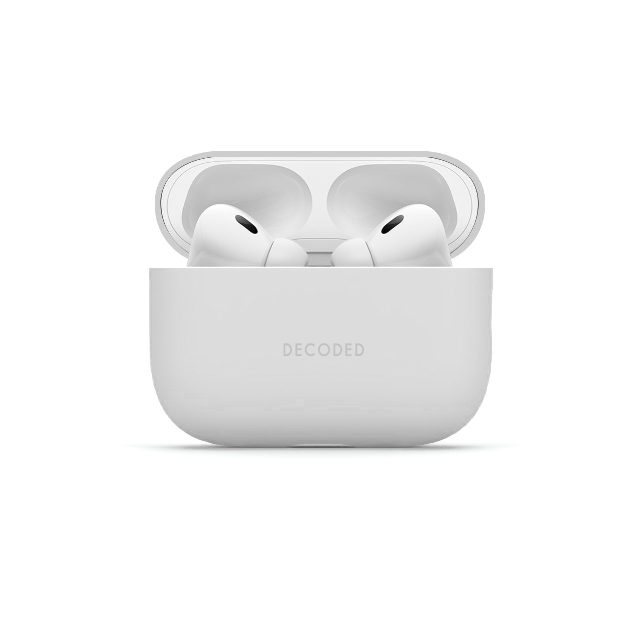 Grey Silicone Protective Case for AirPods Pro 3 – MagSafe & Wireless Charging