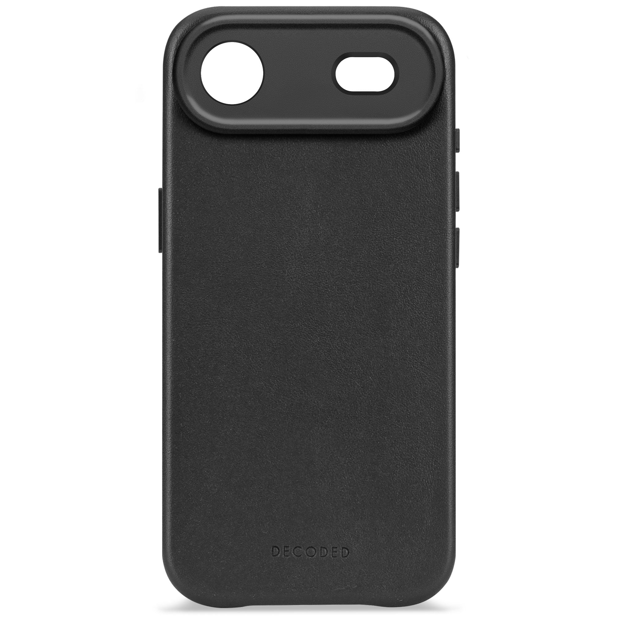 Black Leather Case for iPhone Air – MagSafe Compatible, Premium ECCO Leather