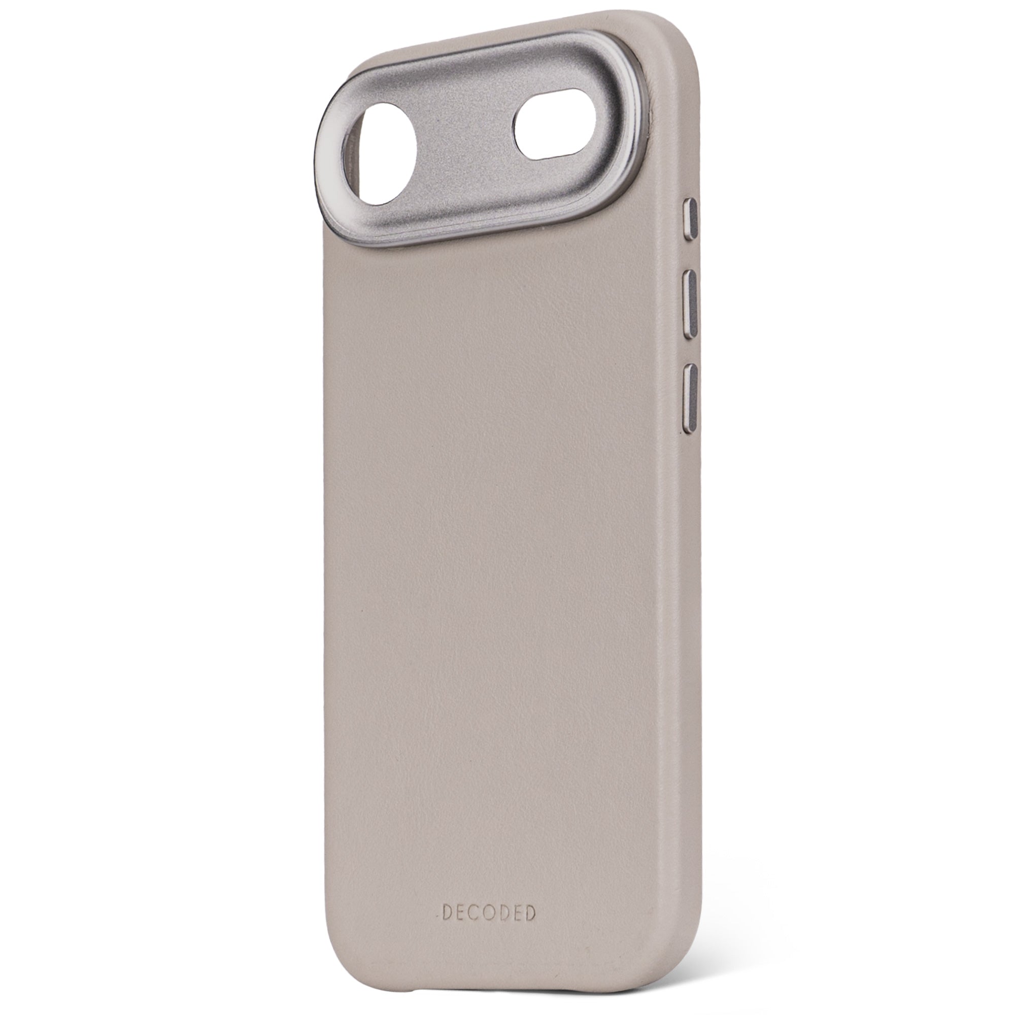 Decoded Solid Clay Leather Case for iPhone Air