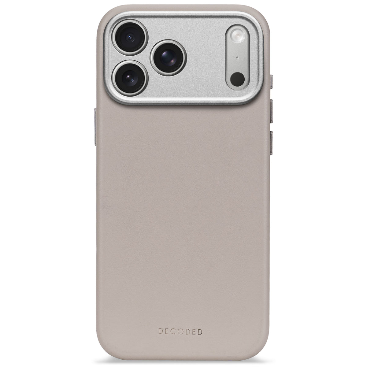 Decoded Solid Clay Leather Case for iPhone 17 Pro