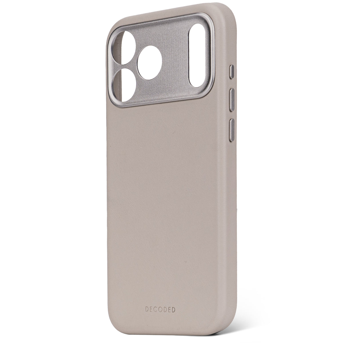 Decoded Solid Clay Leather Case for iPhone 17 Pro