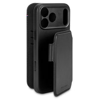 Decoded Black Leather Detachable Wallet for iPhone 17 Pro