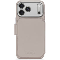 Decoded Chocolate Brown Leather Detachable Wallet for iPhone 17 Pro Max