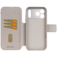 Decoded Solid Clay Leather Detachable Wallet for iPhone 17 Pro Max