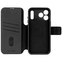 Decoded Black Leather Detachable Wallet for iPhone 17 Pro Max