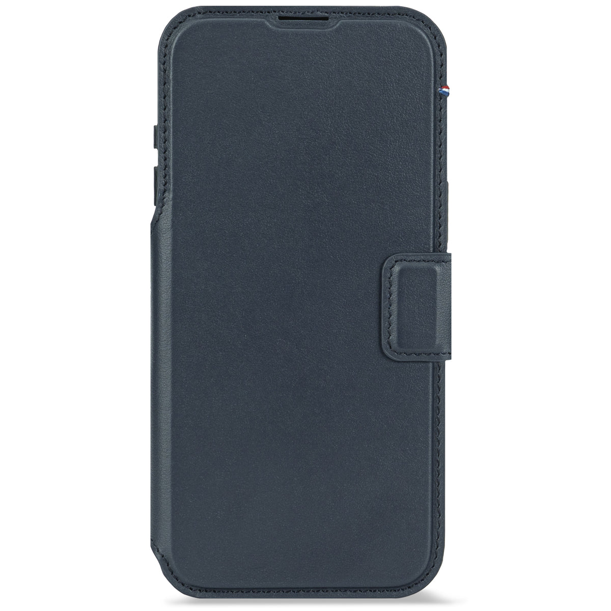 Decoded Navy Shadow Leather Detachable Wallet for iPhone 17 Pro Max