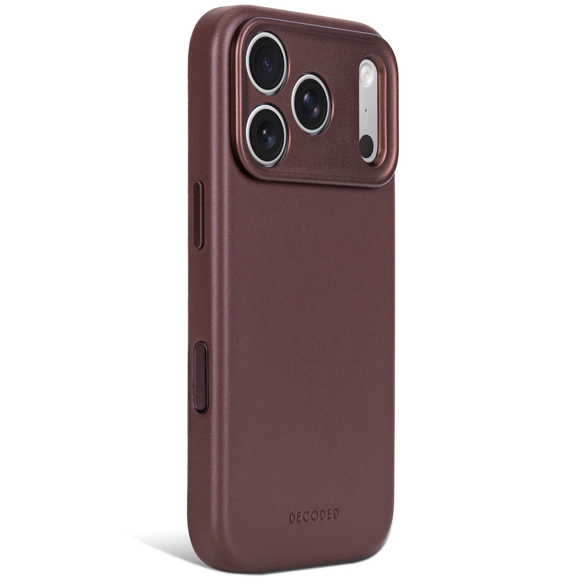 Decoded Chocolate Brown Leather Case for iPhone 18 Pro