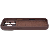 Decoded Chocolate Brown Leather Case for iPhone 18 Pro