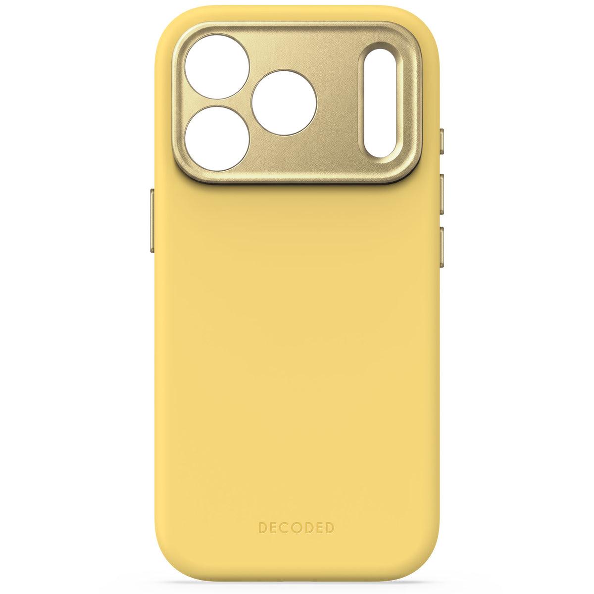DECODED Citron Antimicrobial Silicone MagSafe Case for iPhone 18 Pro