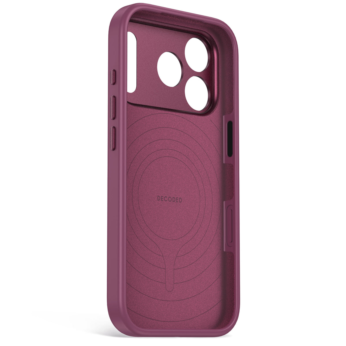 Decoded Plum Silicone Case for iPhone 18 Pro