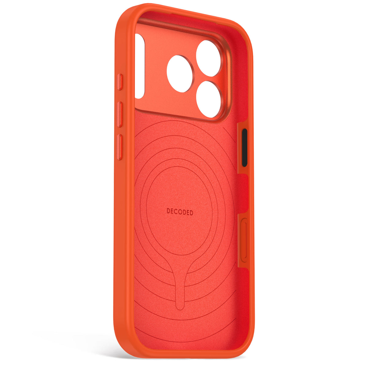 Decoded Terracotta Antimicrobial Silicone Case for iPhone 18 Pro