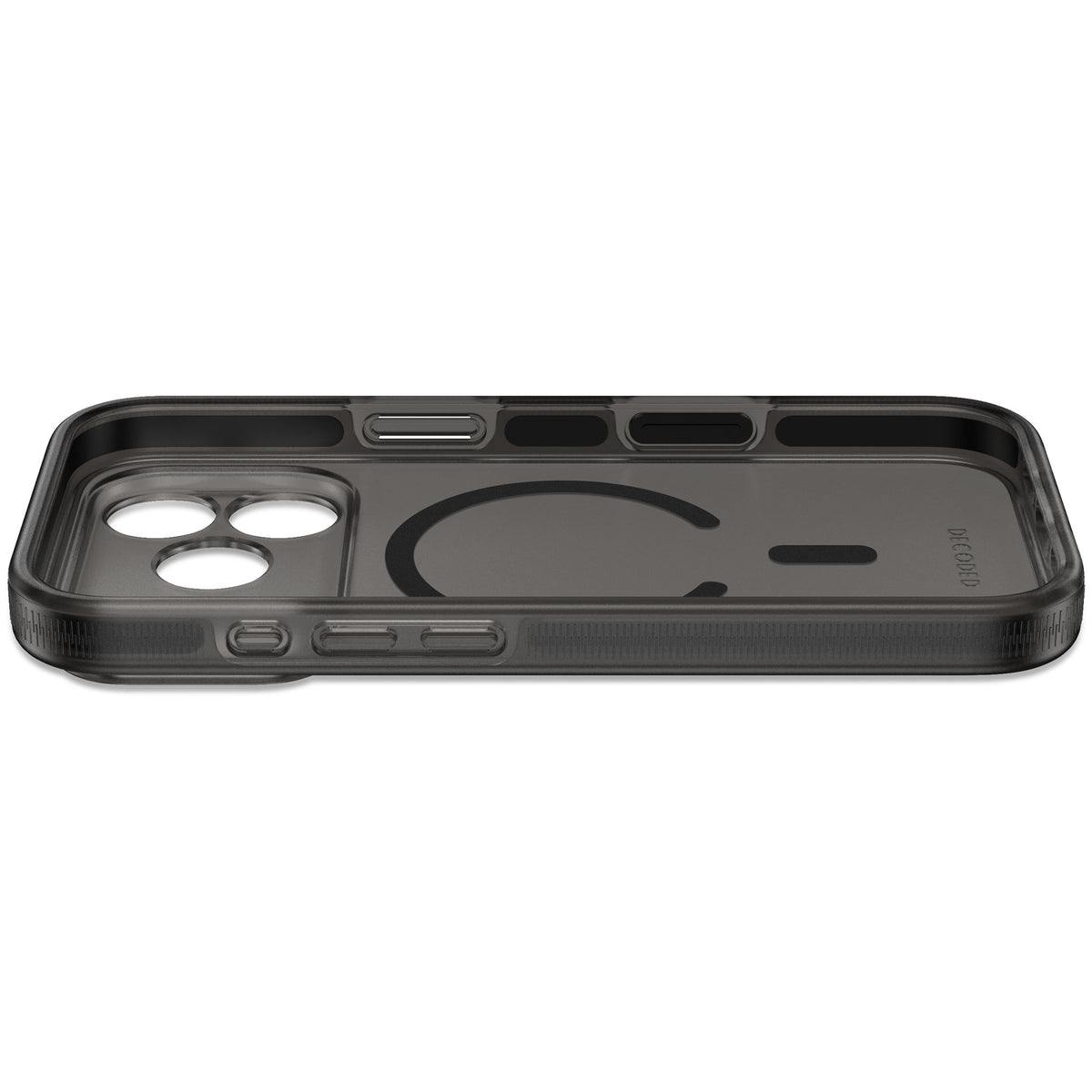 Decoded DropTec Frosted Black Case for iPhone 18 Pro Max