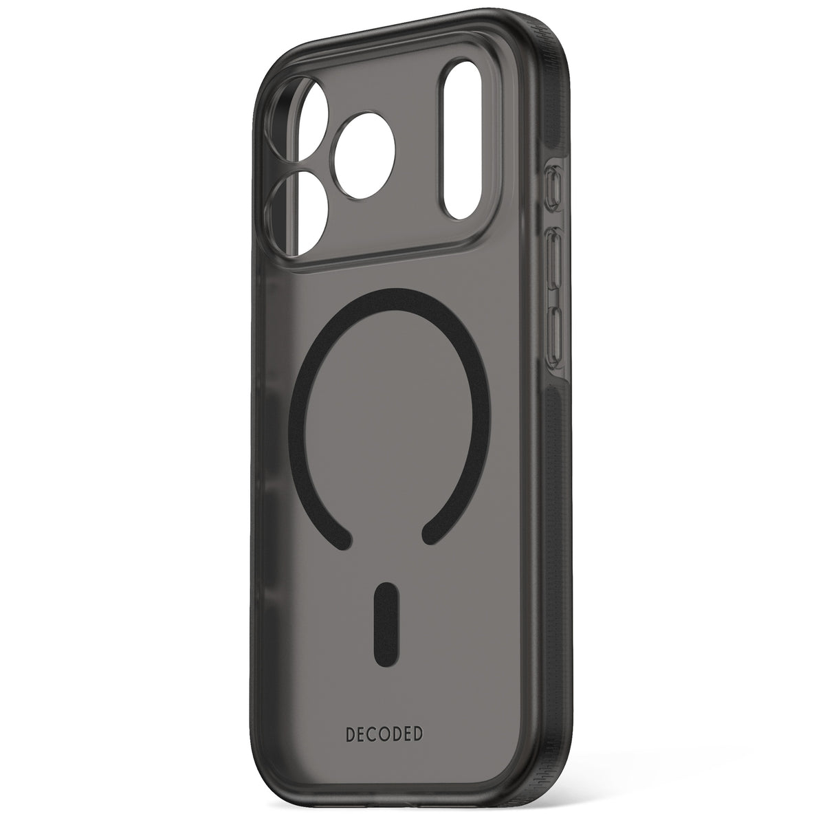 Decoded DropTec Frosted Black Case for iPhone 18 Pro Max