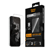PanzerGlass Ceramic Screen Protector for iPhone 18 Pro Max & 17 Pro Max – Ultra-Wide Fit with FASTFIT IN-A-BOX