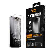 PanzerGlass Platinum Screen Protector for iPhone 18 Pro Max & 17 Pro Max – Ultra-Wide Fit with FASTFIT IN-A-BOX