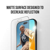 PanzerGlass Anti-Reflective Armor Screen Protector for 18 Pro Max – Ultra-Wide Fit with FASTFIT IN-A-BOX