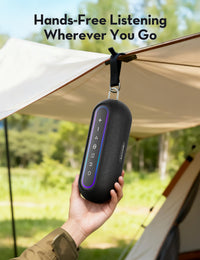 35W Portable Bluetooth Speaker with RGB Light