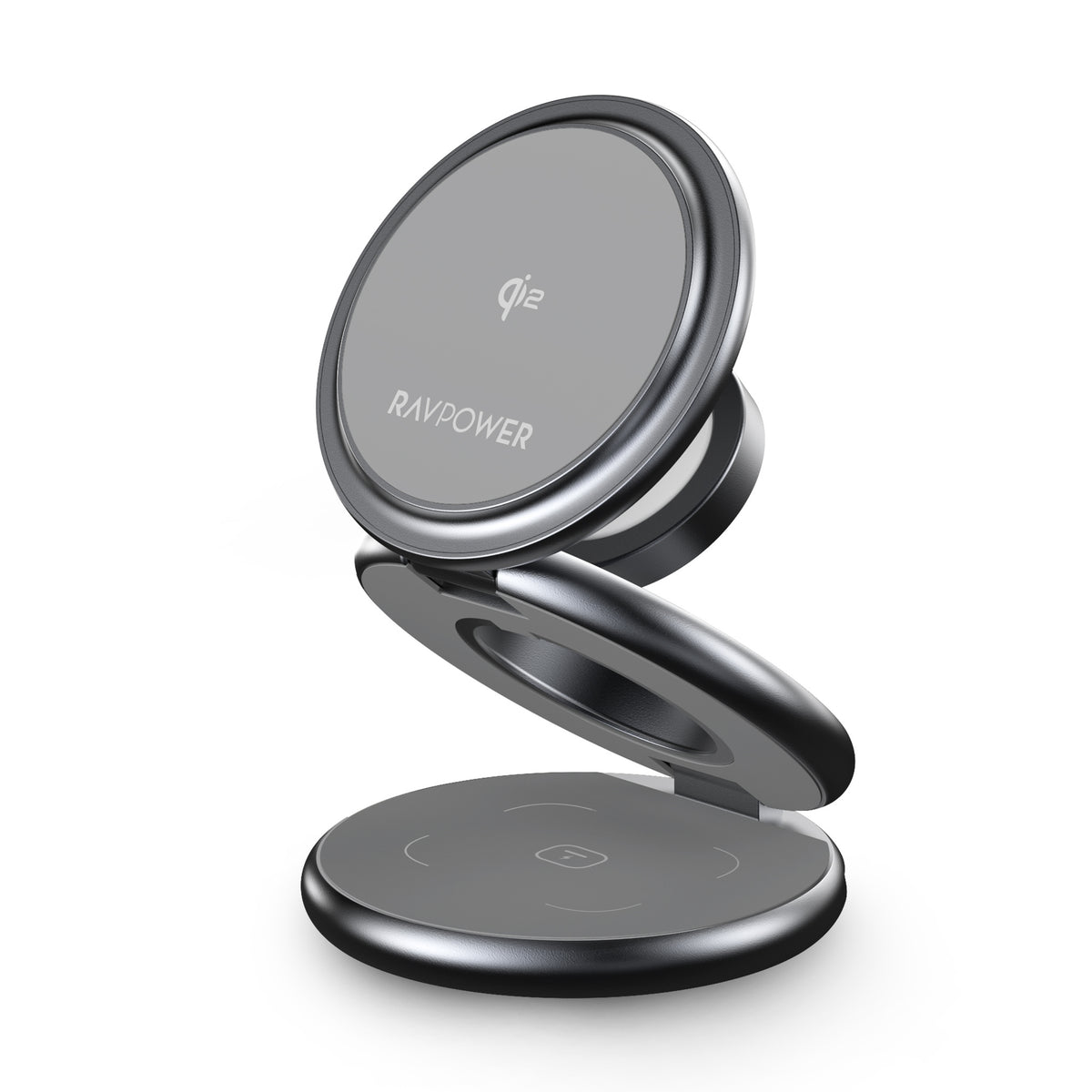 RAVPower 3-in-1 Qi2 MagSafe Wireless Charging Station RP-WC1008