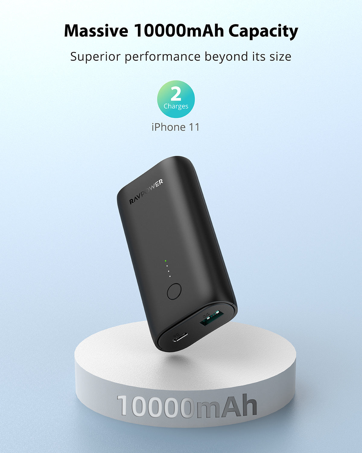 10000mAh 20W PD Power Bank